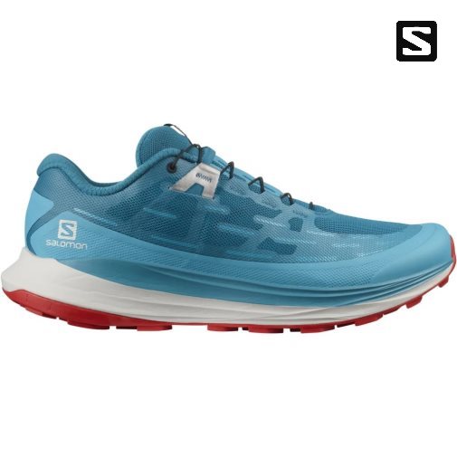 Turquoise Salomon Ultra Glide Men's Trail Running Shoes | PH 37859G